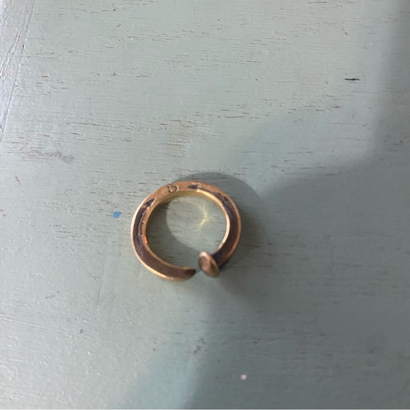 Giles and Brother Brass Spike Ring - Picture 2 of 4